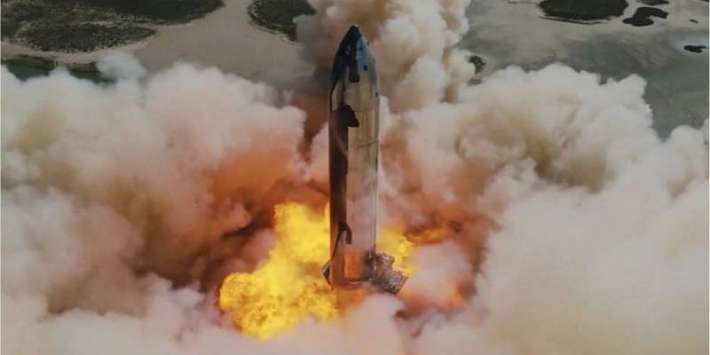 Епічно. SpaceX показала вогневе випробовування двигунів своєї мегаракети Starship&nbsp;&mdash; відео