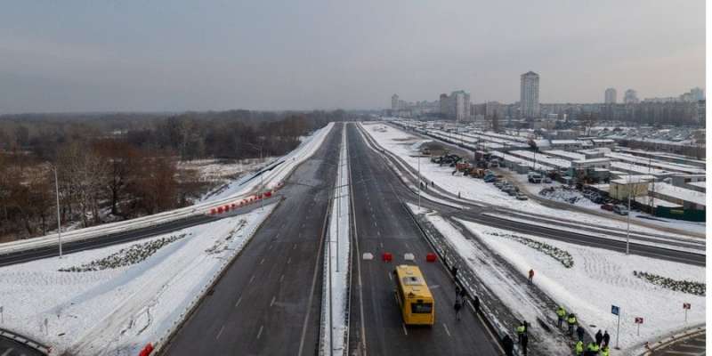 Після 7 років будівництва. Кличко відкрив третю ділянку Великої Кільцевої дороги в&nbsp;Києві