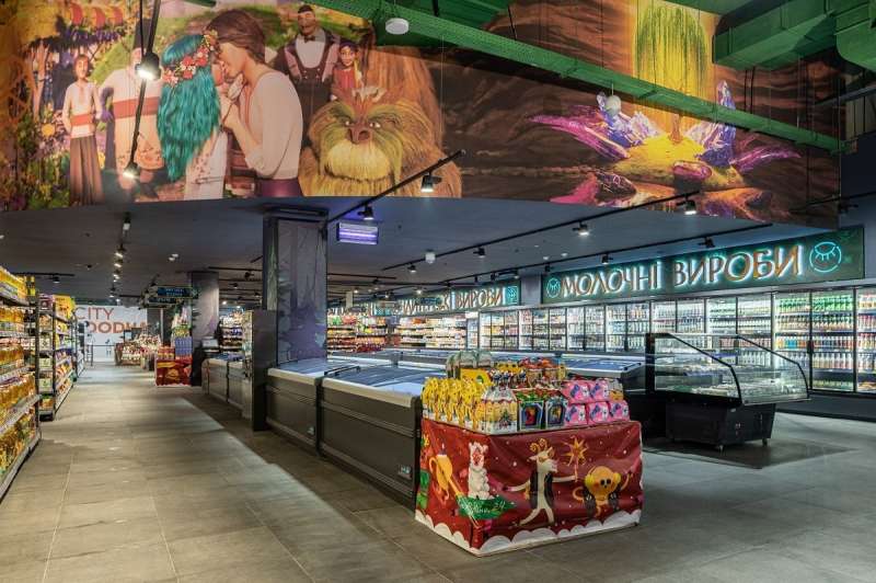 У&nbsp;стилі Лісової пісні. Сільпо відкрило супермаркет у&nbsp;ТРЦ Blockbuster Mall, найбільший з&nbsp;початку вторгнення&nbsp;&mdash; фото