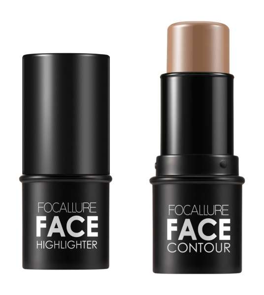 Focallure Highlighter & Contour Multi Stick&nbsp;Кремовый стик-скульптор для лица | 10 Тёплый коричневый